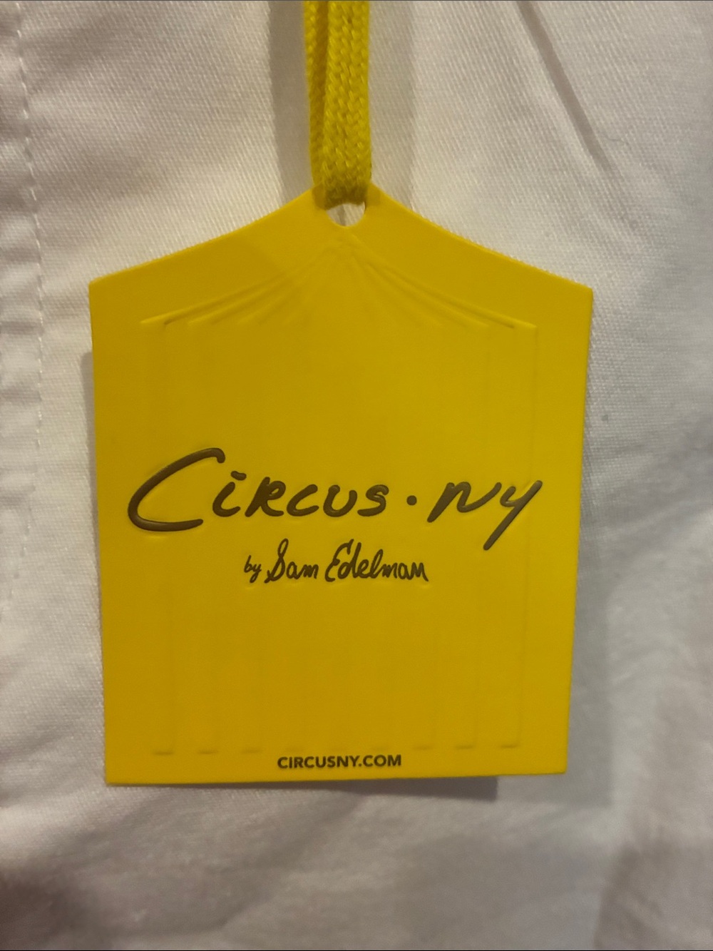 Circus NY by Sam Edelman NWT White Denim Utility Mini Skirt 2 Avail Sz 26 & 28 - Picture 2 of 10